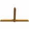 Ekena Millwork Eugene Rough Sawn Timber Gable Bracket, Western Red Cedar, 84"W x 53"H x 4"D x 6"F, 15/12 Pitch GBW084X53X0406EUG00RWR - alternate 2